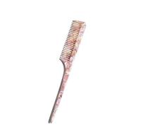 3PC Multi-colored Acetic Acid Portable Tip Tail Comb For Various Hair Lengths For Travel And Home Use(Pink)