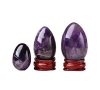 3pc Natural Jade Quartz Reiki Ornament Natural Stone Healing Quartz Home Decorative Stone Ore Mineral Ornaments Gift Set,Amethyst