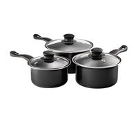 3Pc Non-Stick Value Sauce Pan Set - P120