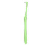 3pc Orthodontic Interdental Brush Soft Bristles Orthodontics Brakes Cleaning Toothbrush Cusp Tooth-Floss Oral Care Tools for Cleaning Gaps Between Teeth(Green)