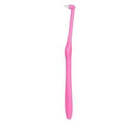 3pc Orthodontic Interdental Brush Soft Bristles Orthodontics Brakes Cleaning Toothbrush Cusp Tooth-Floss Oral Care Tools for Cleaning Gaps Between Teeth(Pink)