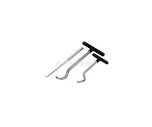 3pc Seal Puller Set Oil Grease Seals Removal O-Rings (Genuine Neilsen CT3684)