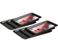 3pc Set Premium Non Stick Carbon Steel Cookie Sheet Pan for Baking Roasting (2 Sets)