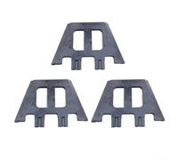 3pc Set Surfboard Rudder Holder Made from Wear Resistant PVC for Stable Rudder Tail Fixation on Surfboards