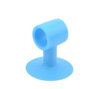 3PC Silicone Door Handle Lock Suction Cup Wall for Anti-Collision Silencer Protective Pad for Wall(Blue)