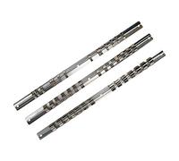 3pc Socket Storage Holder Organiser Rails for 1/4, 3/8 and 1/2 Sockets 42 Clips