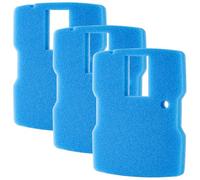 3PC Sponge Filter Pads, Pond Filter Pump Sponge Replacement for Sunsun 660 for GPH Fountain Pump, Replacement Media Pad CUF-6000 for VIVOHOME 530/660 for GPH Pond Fountain Pumps