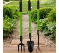 3Pc Telescopic Garden Hand Tool Set
