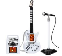 3pc The Magic Toy Shop Kids' Rock Star Electric Guitar & Microphone | Musical Toy Set