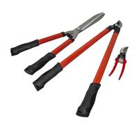 Neilsen CT5295 3pc Pruning Set - Includes 200mm Secateurs, 520mm Garden Shears, and 640mm Bypass Loppers for Versatile Pruning