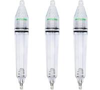 3pc Underwater Fishing Light - LED Fish Attracting Lamp for Swordfish, Tilefish, Halibut, Tuna, Grouper - Deep Drop Light Flasher with High Visibility (Green)