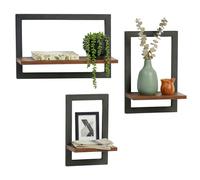 Relaxdays Wall shelves (3)