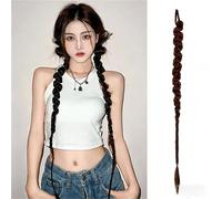 3pc Wig Fried Dough Twists Braid Dirty Handmade Hair Hip Hop Boxing(PY09-2-33)