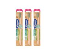 3pc Wisdom ECO Bamboo Toothbrush SOFT 100% Natural & Plant Based