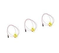 3PCS 0.4g 0.9g 1.3g Electromagnetic Servo With 1.27 Female Plug Connector Suitable Compatible with RC Fixed Wing Aircraft Models And Various DIY Projects(3pcs 1.3g)
