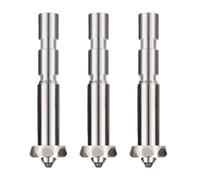 3pcs 0.4mm Integrated Nozzles for Anycubic Kobra 3 Max Combo, Quick Change High Flow High Speed Print Head Extruder Kit Hot End Upgrade Hotend Replacement Parts