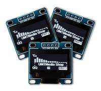 3pcs 0.96" Inch OLED White 128X64 LED Display Module Board IIC I2C For Raspberry Pi & Arduino - UMTMedia®