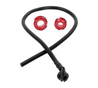 3Pcs 1/4' 3/16"Peep Sight 3/16' Archery Silicone Peep Sight Tubing,Hunting Bow Sight Peep for Archery Compound Bow Accessories (red)