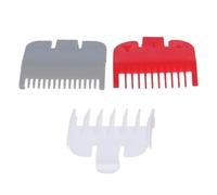 3Pcs 1.5/3/4.5mm Clipper Limit Comb Compatible For WAHL | Professional trimmer replacement guide guard, barber haircut accessory(3pcs-01)