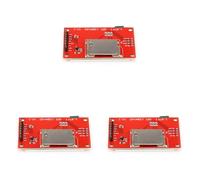 3PCS 1.8 Inch SPI LCD Display Module ST7735 128x160 for ARM/AVR / STM32 / 8051, Comes with One Socket for SD Card and PCB Adapter for LCD, Driven with At Least Four IO