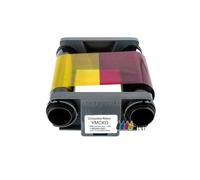 3pcs 100 Prints Full Color Panel YMCKO Ribbon Compatible With Badgy 100 200 Printer Supplies For Part Number CBGR0100C