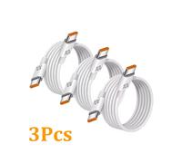 3Pcs 10A Cable 120W Super Fast Charging Type C To Type C Cable Highspeed Data Transfer For iPhone Samsung Xiaomi Charger Cable