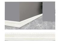 3pcs 10m/Roll 3D Wall Trim Line Skirting Border Adhesive Waterproof Baseboard Papers Sticker for Room Home Decoration