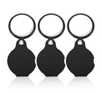 3PCS 10X Small Magnifying Glasses for Hobbies, Folding Pocket Magnifier 5.5cm Anti-Glare Lens Magnifying Glass with Rotating Protective Sheath for Close Work Seniors Reading Kids Nature Exploration