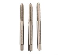 3pcs 10x32 Thread Tap Set for Metalworking, High Speed Steel Material Ensures Long Lasting Use, Suitable for Creating or Repairing Threads in Through Holes
