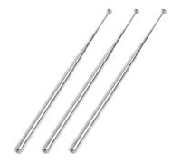 3PCS 115 cm 10 Section Telescopic Antenna FM AM Radio