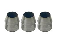 3pcs 11mm Round Steel Hammer Handle Wedges for Securing Replacement Handles, Prevent Loosening, Compatible with Hammers, 14mm Length, Silver Metal Wedge Set