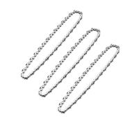 3Pcs 14 Inch Chainsaw Chain, 3/8" LP .050" Gauge 52 Drive Links,Replacement Chains Fits Husqvarna, Craftsman, Echo, Poulan, Ryobi and More, 14 Saw Chain for Chainsaws (14"-52DL-3/8 LP-.050"-3pcs)