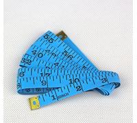 3PCS 150cm 60" Soft Plastic Ruler Tailor Sewing Cloth Measure Tape(Blue)