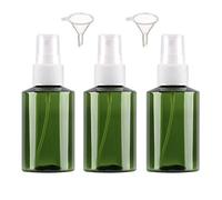 3Pcs, 150ml Plastic Spray Bottles - Alledomain Empty Refillable Fine Mist Travel Atomiser Sprayers Plastic Bottles Set Liquid Containers with 2 Funnels - Ideal for Makeup Remover Cosmetic Beauty Care