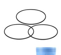 3pcs 151122 Water Filter O-Ring Replacement, Nitrile Rubber O-Ring Compatible with Pentair Pentek Big Blue Water Filter Housings & Reverse Osmosis Systems