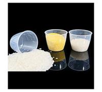 3PCS 160ml Plastic Rice Measuring Cup with Graduations Detergent Dispenser