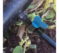 3pcs 16mm Pipe Connectors with Ball Valve for Efficient Water Management in Gardens (50pcs)