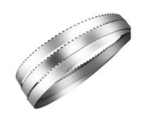 3Pcs 1750 * 16 * 0.5mm Meat Band Saw Blades 1750mm Bone 16 * 0.5 * 1750mm Saw For for Meat Bone