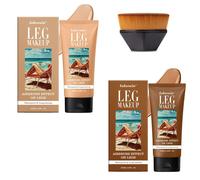 (?3PCS?#2 + #3 + Brush) HOT! Miracle De Paris Leg Makeup Tattoo Cover Perfector Waterproof Body Coverage