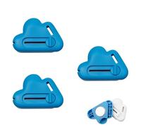 3pcs 2-in-1 Magnetic Seam Guide, Cloud-Shaped Magnetic Hemmer Guide Magnet with Built-in Retractable Seam Ripper Tools Universal Sewing Machine Accessory (Blue,2.4 * 1.7in)
