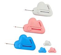 3Pcs 2-in-1 Magnetic Seam Guide Set, Universal Sewing Guide with 4cm Scale, Multi-Functional Adjustable Seams Guides with Built-in Seam Rippers for Sewing Machine Accessories