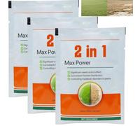 3PCS 2 in 1 Max Power H/erbicide,Weed control,Action Powerful Concentrated Fast Acting Reaching the Roots,Controls Resistant Weeds,Fast-Acting Weed co/ntrol,Grass Weed Control For Driveways,Patios