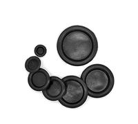 3pcs 2 Inch Circular Silicone Plugs - Elastic Sealing Rubber Stoppers for Laboratory and Home Use