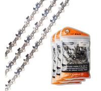 (3PCS) 20 Inch Chainsaw Chain 3/8" Pitch .050" Gauge 72 Drive Links for Stihl MS311 MS391, for Husqvarna Rancher 455 460