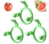 3PCS 2025 New Handheld Apple Peeler,Manual Rotating Fruit Pear Peeler,New Upgraded Rotation Fruit Spiralizer Peeler Machine,Not Hurt Your Hands,Kitchen Fruit Peeling Tool for Apple Melon