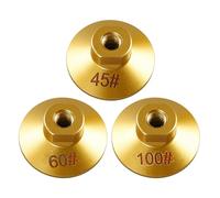 3pcs 2inch Brazing Discs Brazed Flat Grinding Head For Craftsmen Enthusiasts Easy To Replace And Install 10/M14 Long Lasting Tool