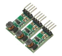 3Pcs 3.3V 3.7V 5V 6V 5V to 12V Adjustable Stepping Up Converter Module Adjustable Regulator for Power Supply Power Adapter Module for Electronics