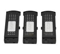 3pcs 3.7V 1800mAh Drone Battery, High Capacity Quadcopter Lithium Battery with Protective Case, Compatible with SG S6 G6 Q6