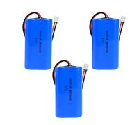 3Pcs 3.7V 4000mAh Li-ion Battery Pack 18650 * 2 Cell RC Replacement Rechargeable Battery Pack for Cars Airplane DIY, Fishing lights,Doorbell,Handheld Fan, Radio, Speakers, etc.