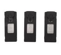 3PCS 3.7V High Capacity Replacement Battery For A8 H8 F187 M5 RC Drones, RC Drones Lithium Battery Drone Accessories (1800mAh)